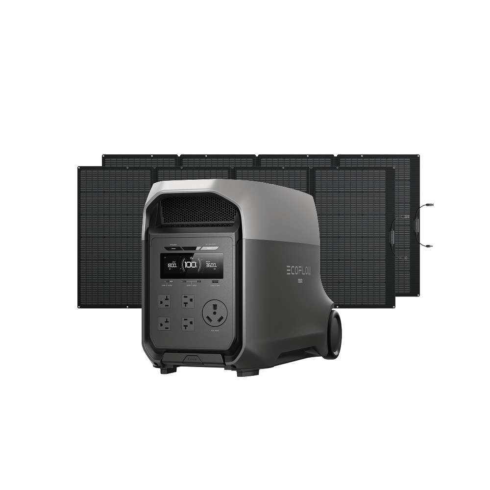EcoFlow DELTA 3 Ultra Solar Generator (3072Wh)