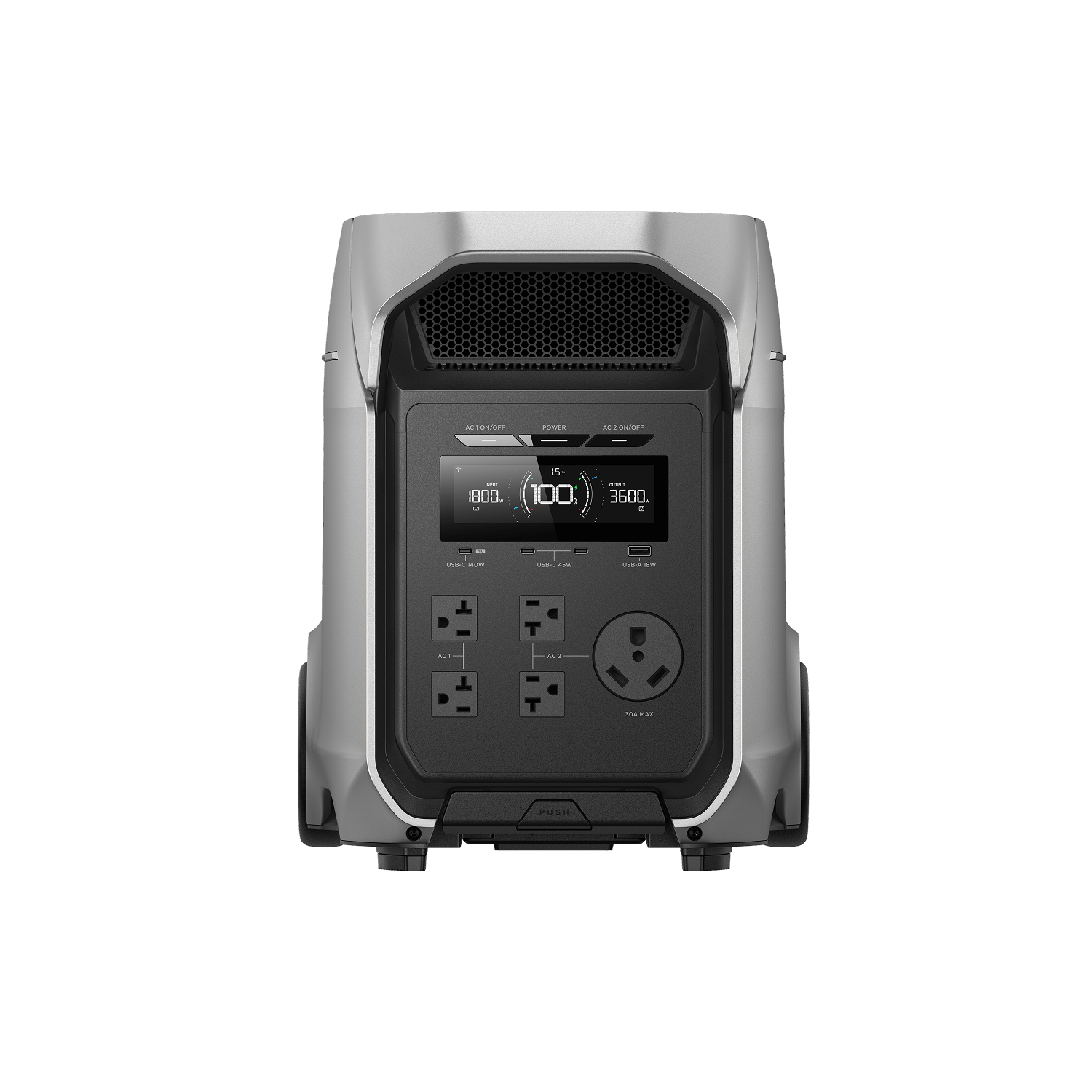 EcoFlow DELTA 3 Ultra Plus Solar Generator (3072Wh)