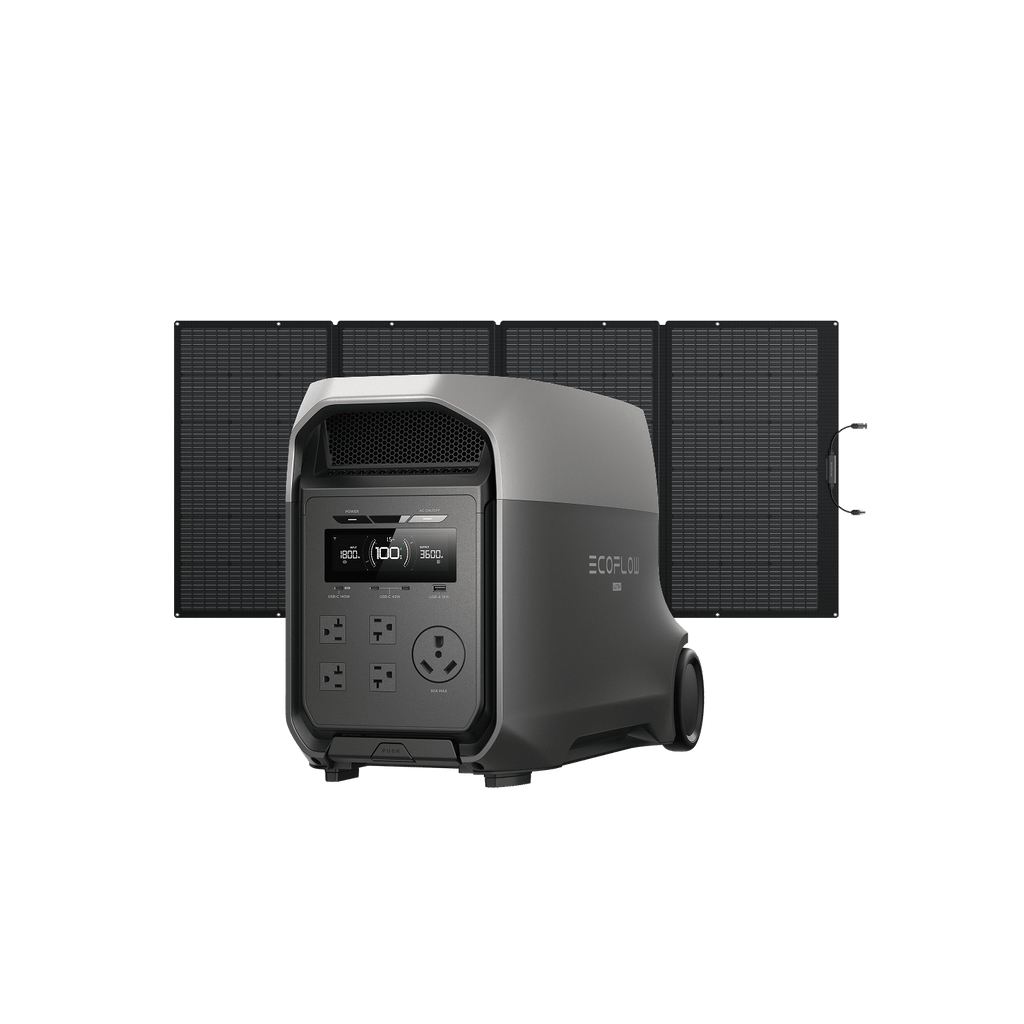 EcoFlow DELTA 3 Ultra Solar Generator (3072Wh)