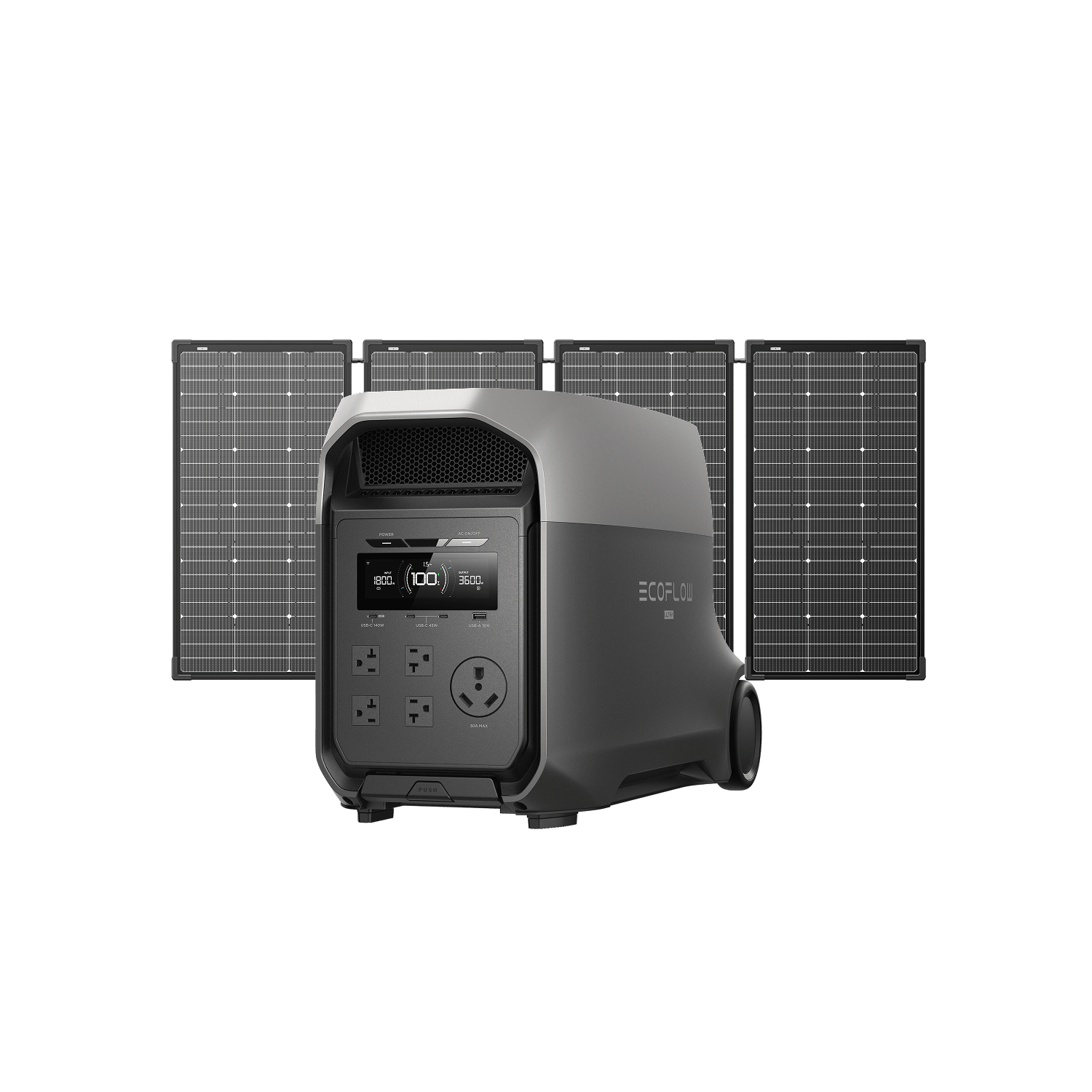 EcoFlow DELTA 3 Ultra Solar Generator (3072Wh)