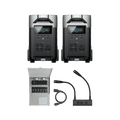 EcoFlow DELTA Pro*2 + Double Voltage Hub + Transfer Switch