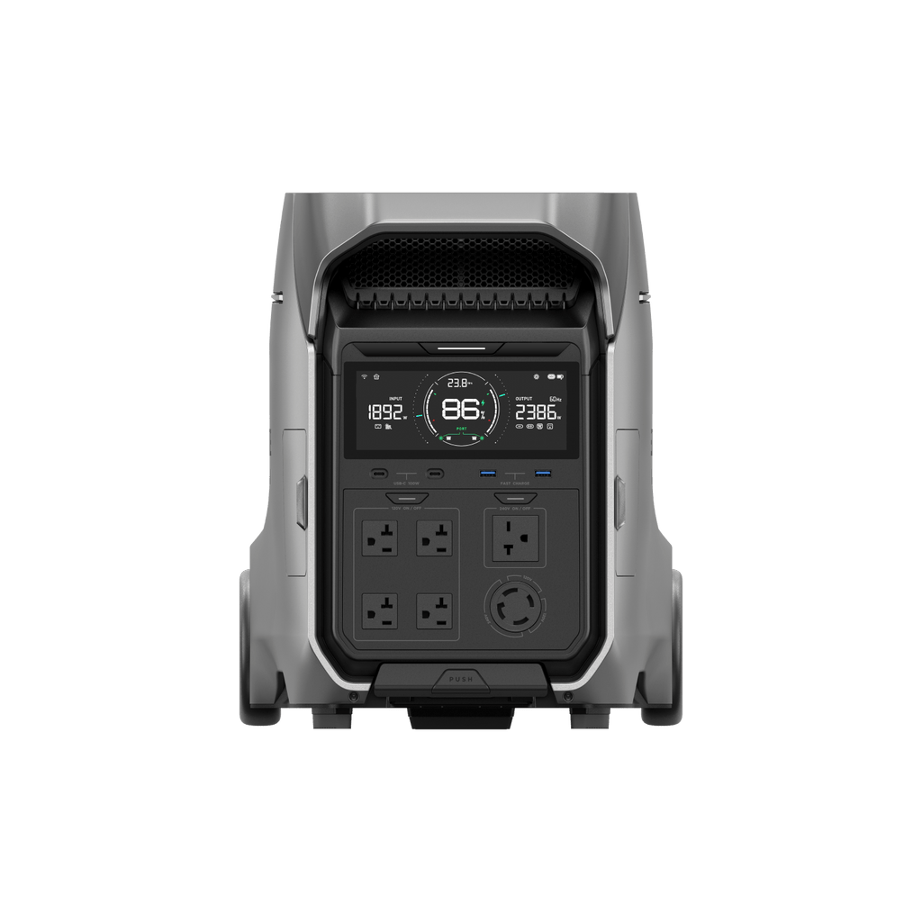 EcoFlow DELTA Pro 3 with 4 x 220W Solar Panel - Livestream Flash Sale