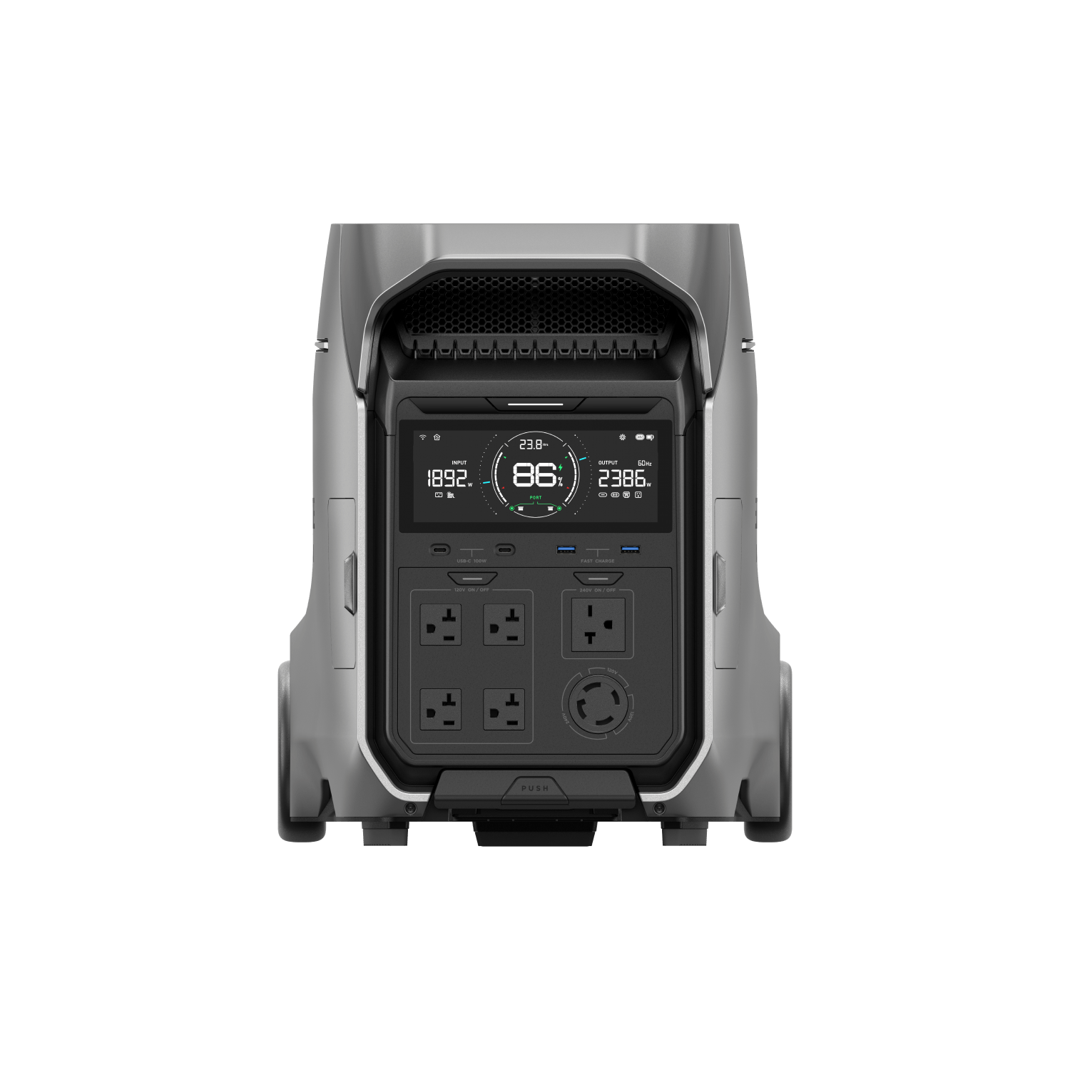 EcoFlow DELTA Pro 3 with 4 x 220W Solar Panel - Livestream Flash Sale