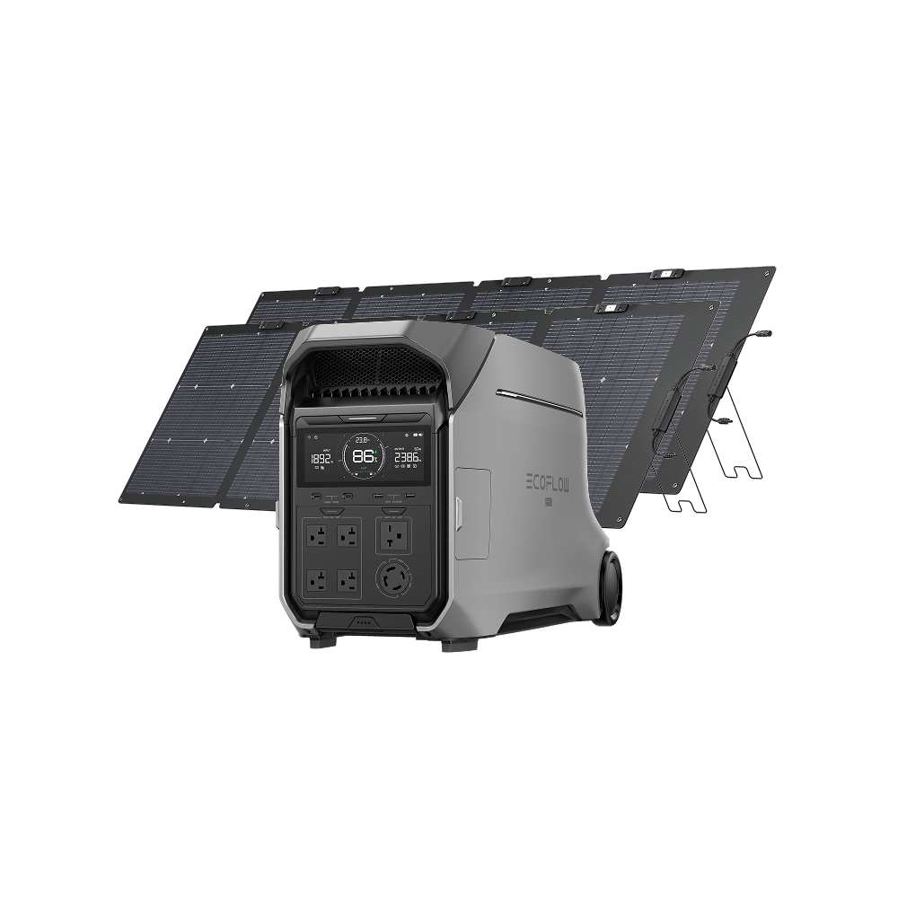 EcoFlow DELTA Pro 3 Solar Generator