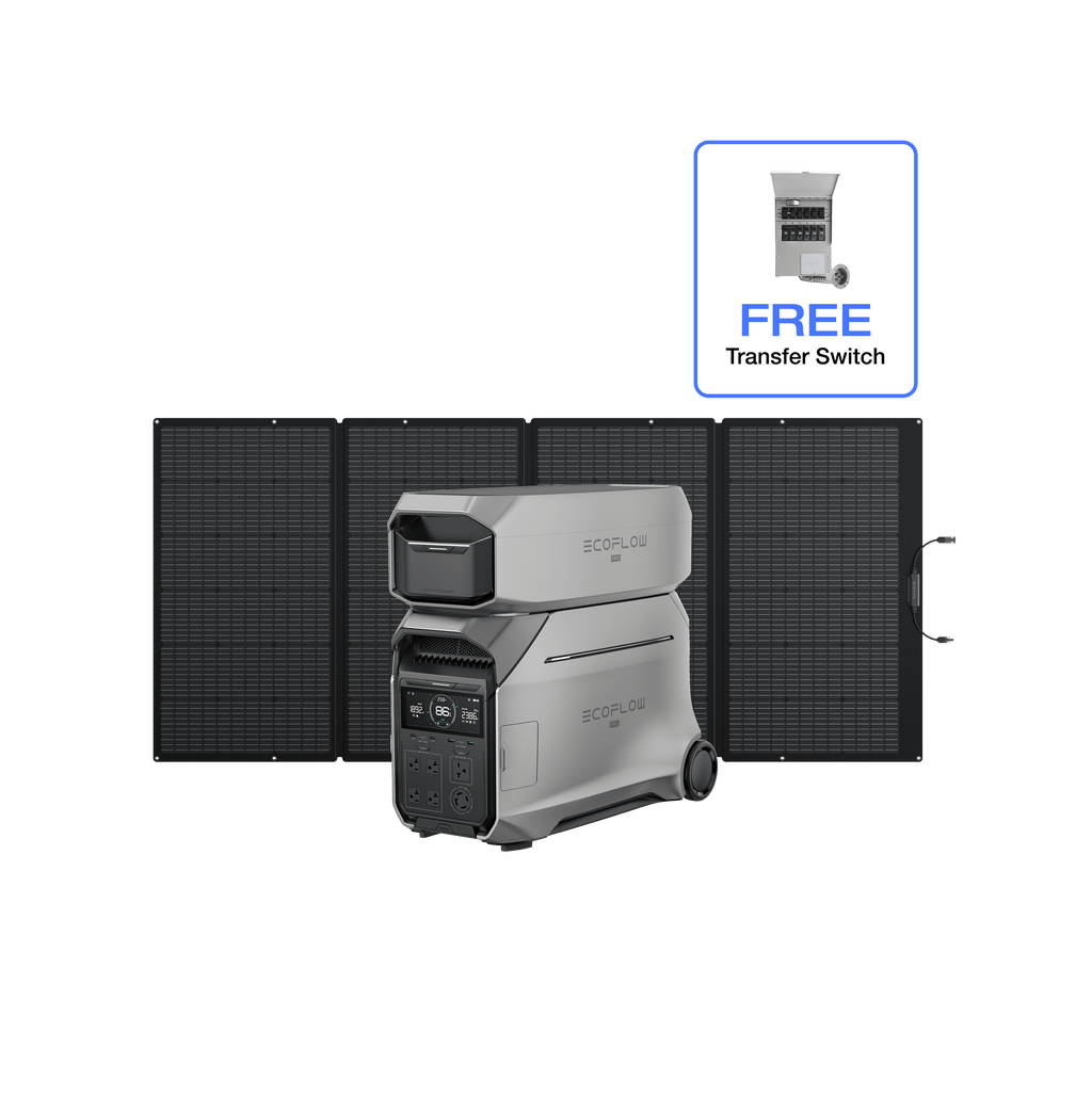 EcoFlow DELTA Pro 3 Portable Power Station (UL9540 Certificated)