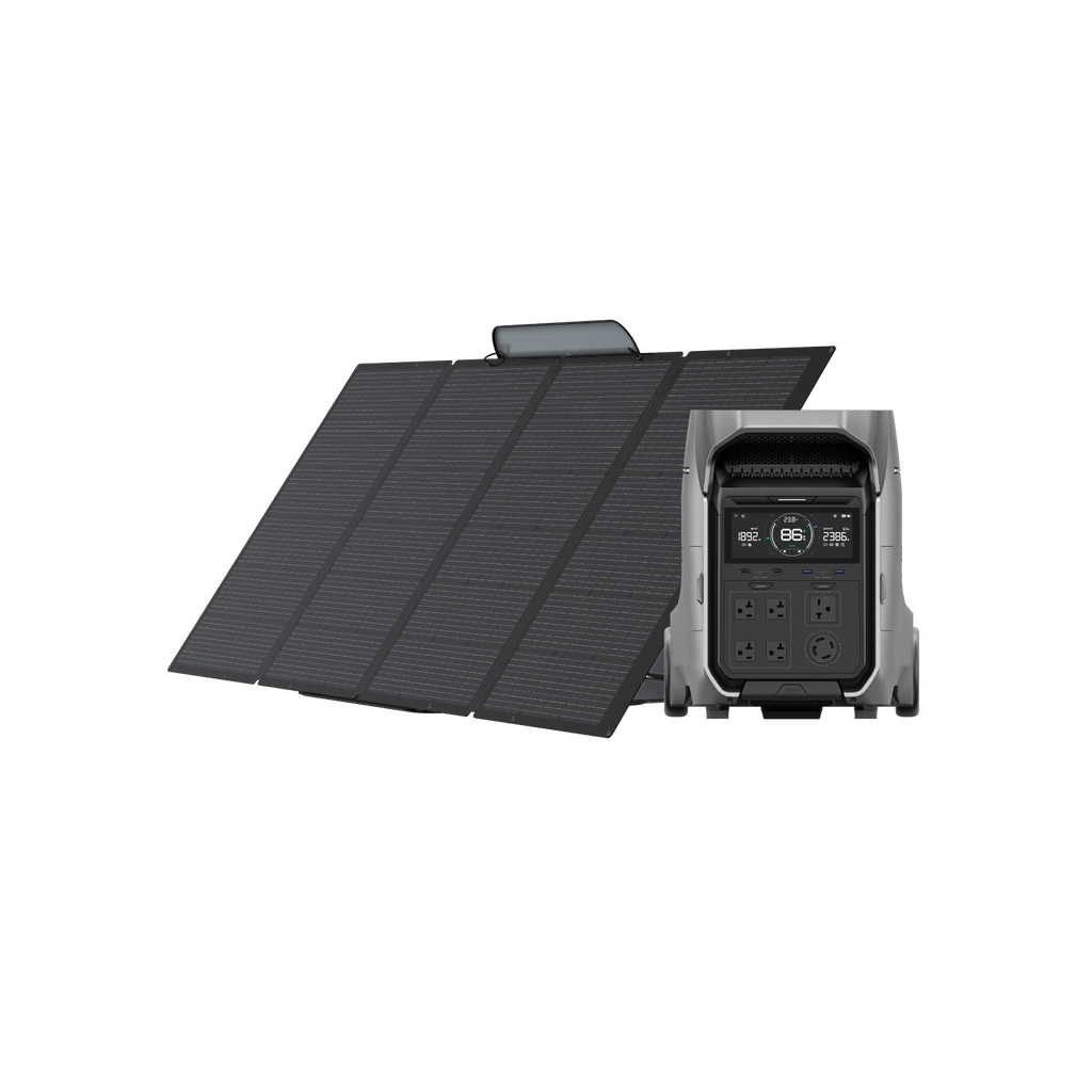 EcoFlow DELTA Pro 3 Solar Generator (PV400W)